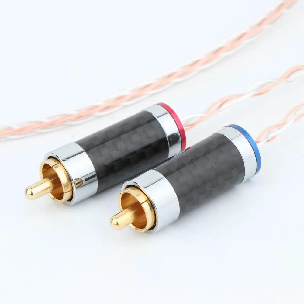 

High-Quality 3.5mm Jack to 2 RCA Audio OCC AUX Cable 3.5MM Male to 2 RCA Male Stereo Cable for MP3 DVD Amplifier