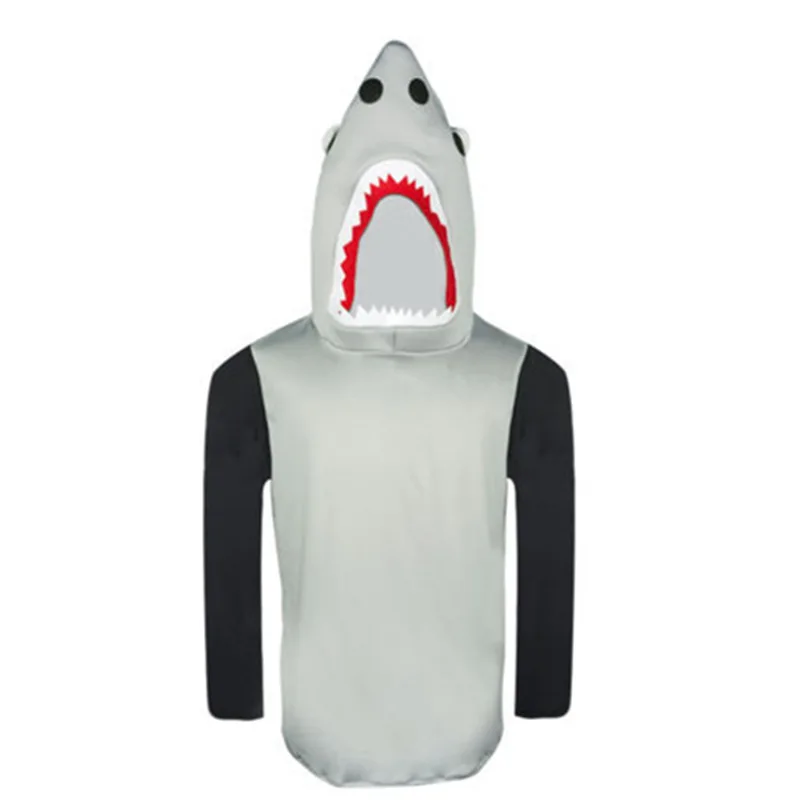 Shark Cosplay Kostüm Erwachsene Frauen Männer Halloween Lustige Kühlen Anzug Festival Party Leistung Outfit Cartoon Tier Spielen Spiel Fanc