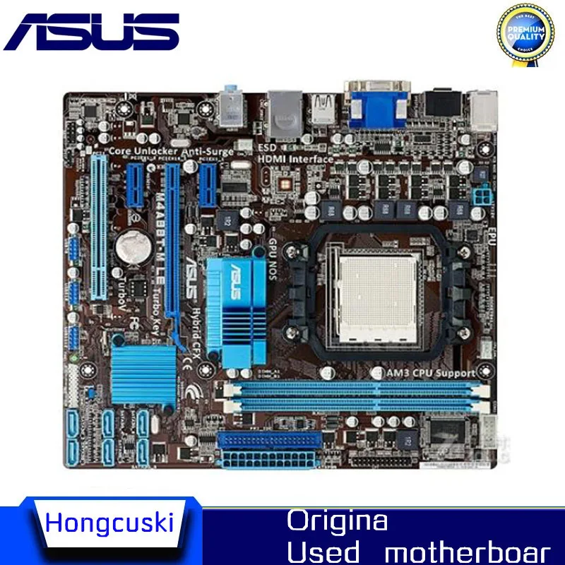 

For Asus M4A88T-M LE Desktop Motherboard 880 Socket Socket AM3 DDR3 Original Used Mainboard