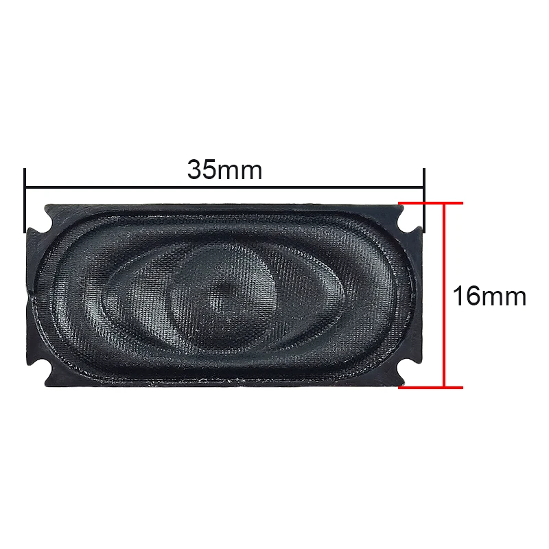 GHXAMP 1635 Laptop 8 Ohm 2W Mini Speaker Shock Sound quality High Sensitivity 35MM*16MM 2PCS