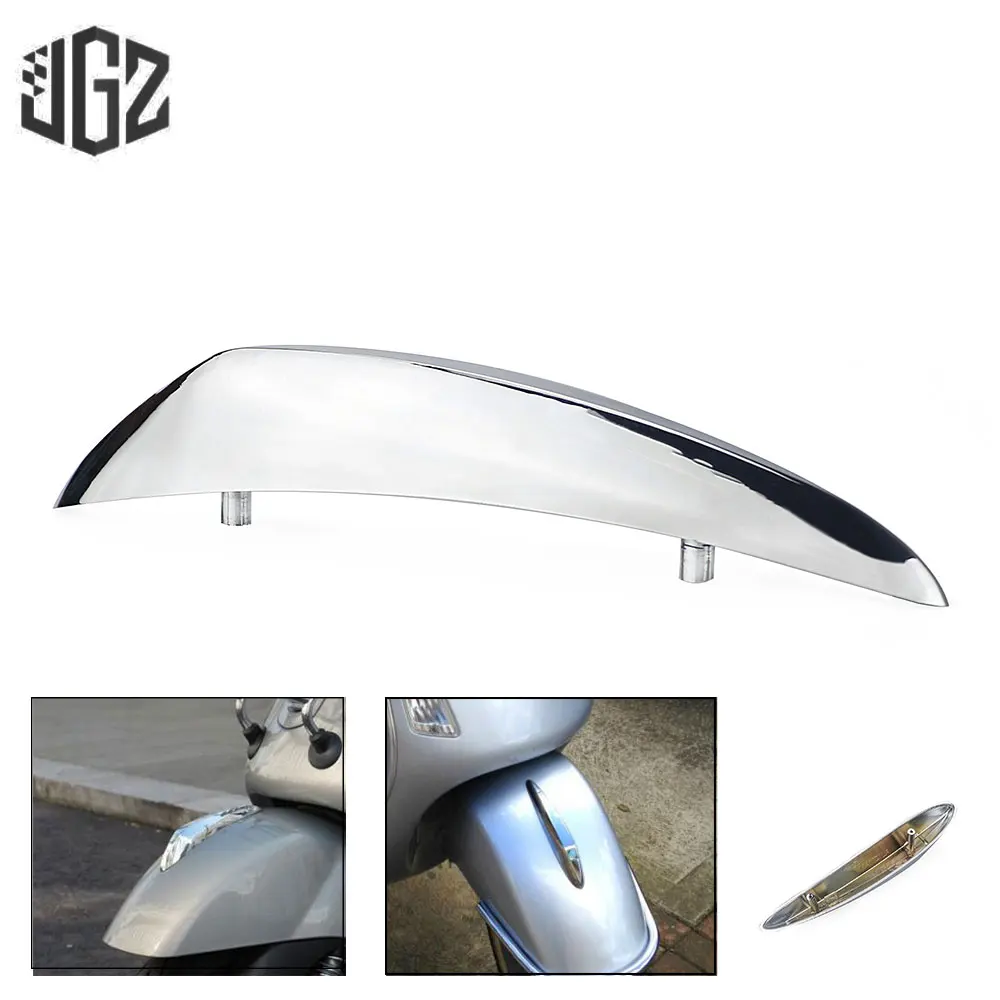 Motorcycle Plastic Front Mudguard Nose Beak Fender Decoration Cover for VESPA GTS 250 300 Primavera 150 2013 - 2019 2020 2021