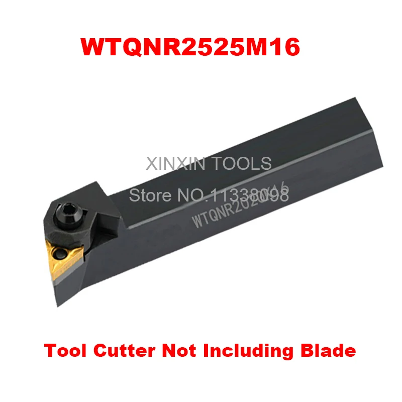 WTQNR2525M16/ WTQNL2525M16 Metal Lathe Cutting Tools Lathe Machine CNC Turning Tools External Turning Tool Holder WTQNR /L