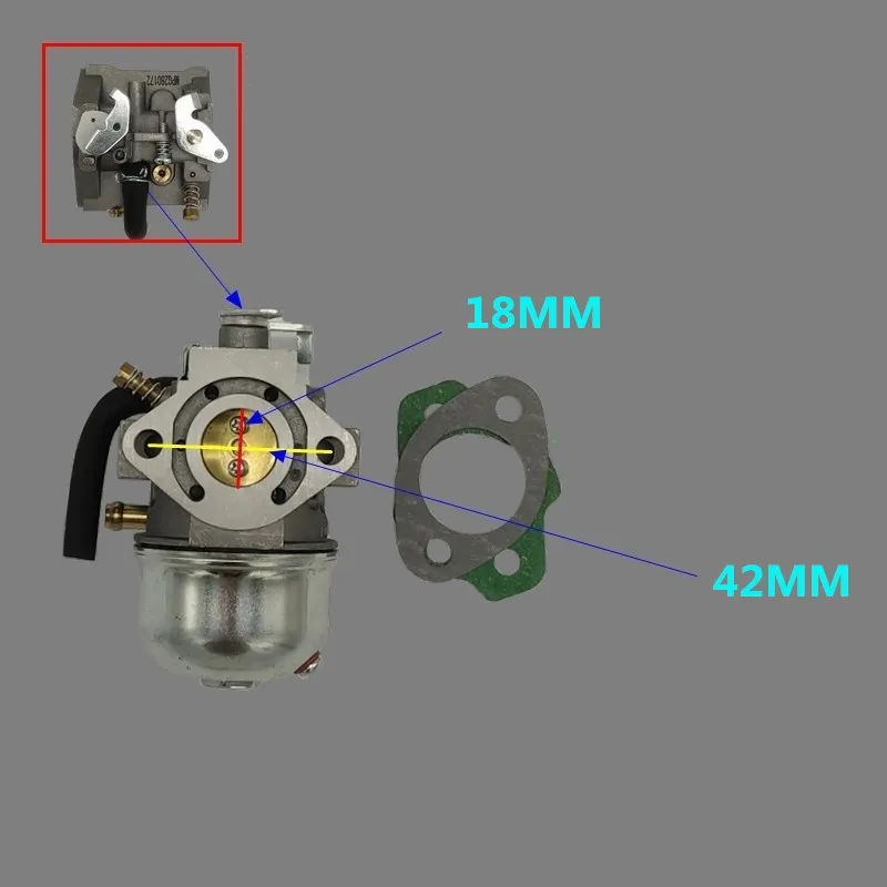 

M120X CARBURETOR CARB FOR SUZUKI HM19S2 HOVER MOWER CARBY 121.5CC 2 STROKE CARBURETTOR ASY REPL # 13252-87C00 FREE SHIPPING