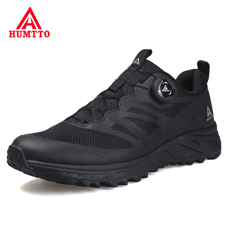 HUMTTO Waterproof Sneakers for Men Breathable Sport Trainers Running Shoes Man Leather Luxury Designer Casual Mens Jogging Shoes