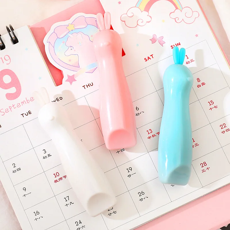 NEW Cute Cloud Rabbit Color Mini Portable Utility Knife Paper Cutter Cutting Paper Razor Blade Office Stationery Escolar Papelar