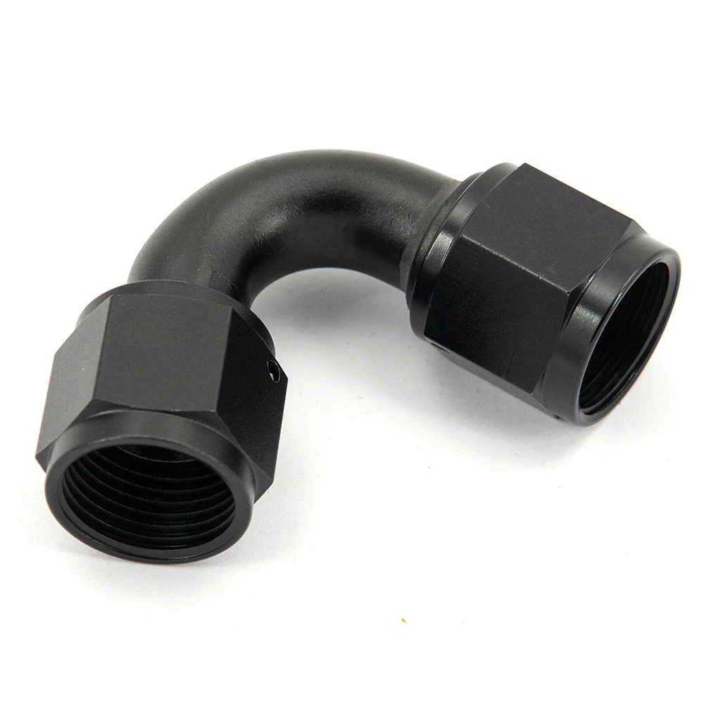 AN6 AN8 AN10 Female To Female 120 Degree Oil Fuel Swivel Hose End Fitting Oil Hose End Adaptor Kit