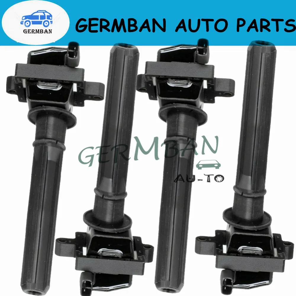 

4pcs Ignition Coil 04609095AD 4609095AC 4609095AB for CHRYSLER CIRRUS SEBRING 01-05 DODGE INTREPID 98-04 2.7L V6 UF199 460905AJ