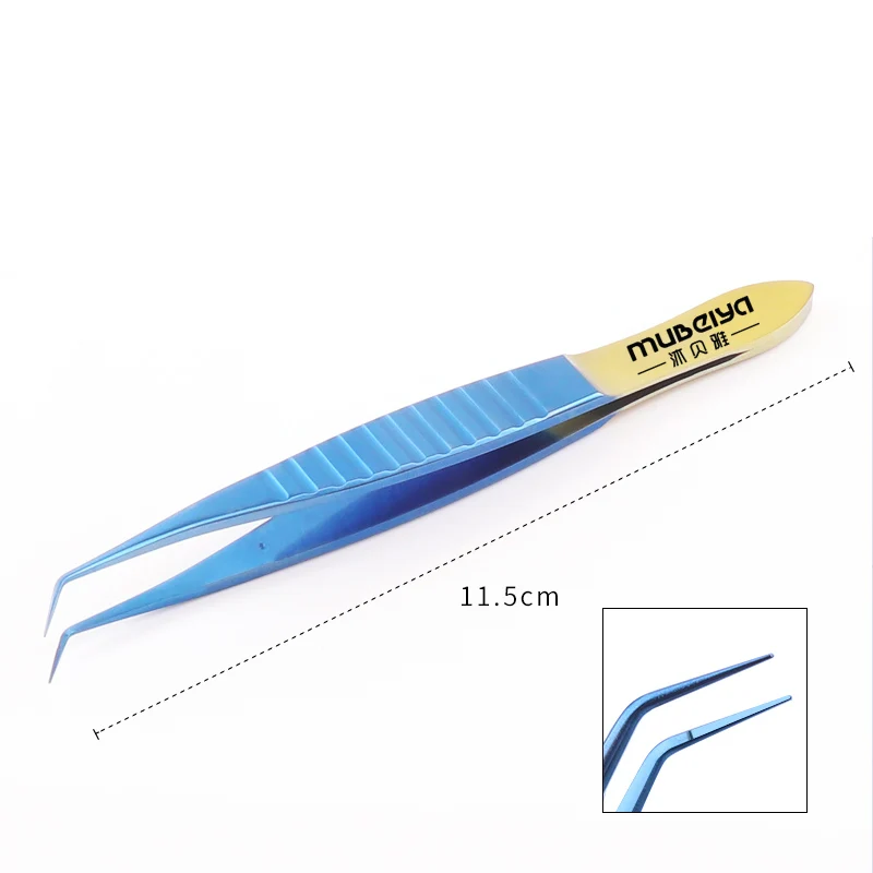 Hair transplant tweezers fine hair transplant tweezers hair follicle  plucking