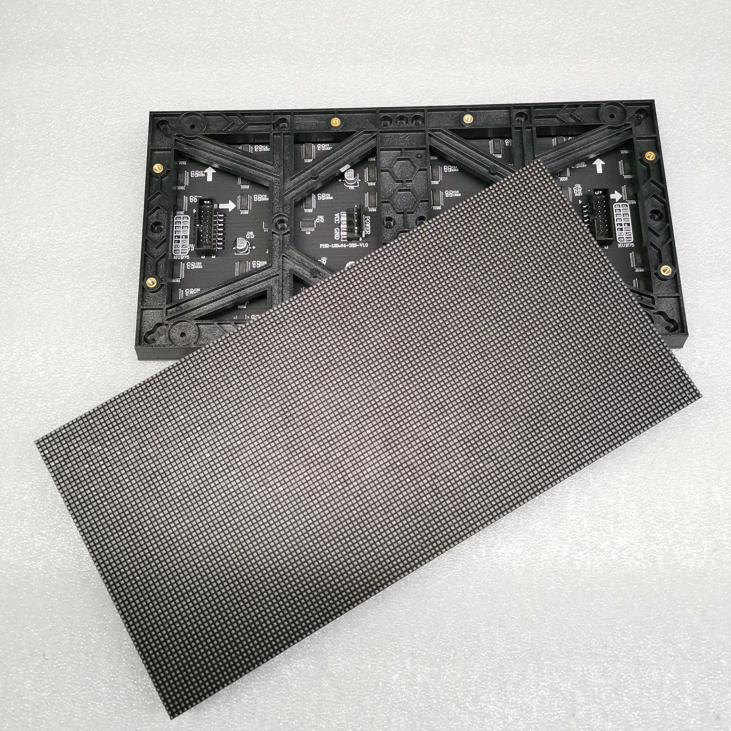 P2 Led-modul 256*128mm Innen High-Definition Full-Farbe Display Board Modul 128*64 pixel SMD1515