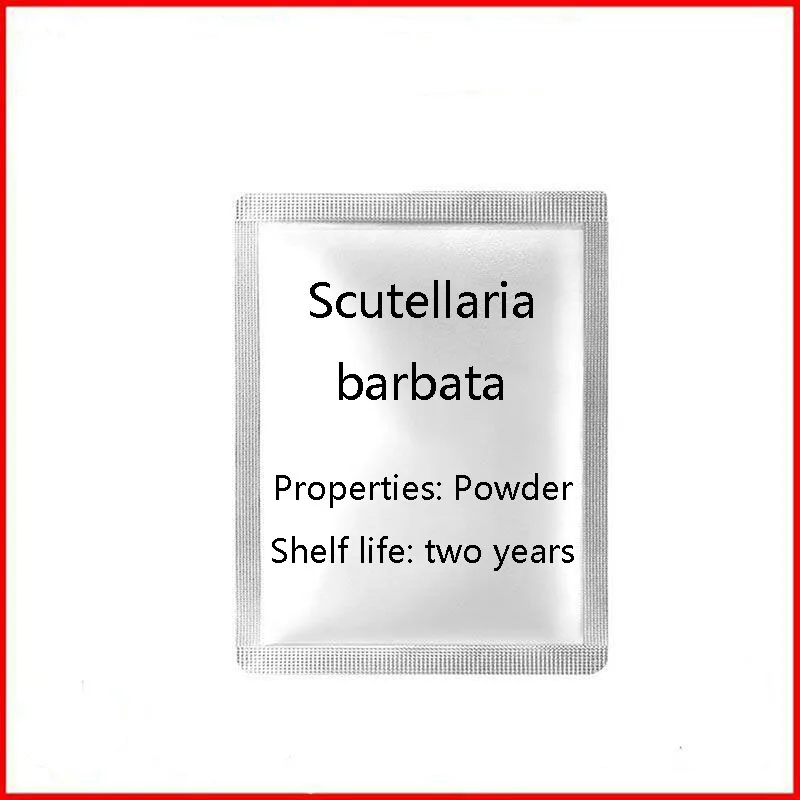 

free shipping Scutellaria barbata extract Barbed Skullcap Herb powder dissolved in water 10:1