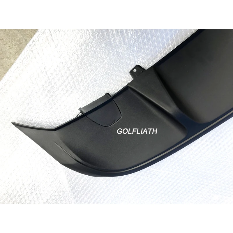 GOLFLIATH GLI style PP Rear Diffuser Spoiler Lip Auto Car Rear Bumper kit Fit For VW Jetta MK6 2012-2014