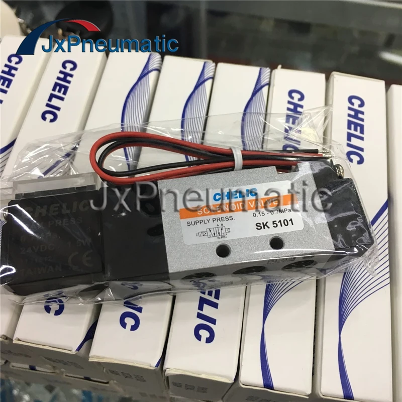 CHELIC Pneumatic element solenoid valve SK5101-DC24V-L SK6202-DC24V-L supply press SK6102-DC24V-L SKU5101 SKU6102 SKU8102