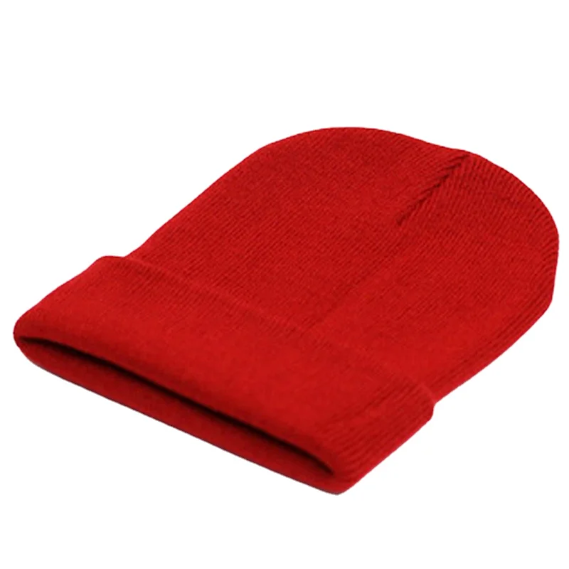 Solid  Unisex  Winter Autumn  Skullies & Beanies Knitting Bonnets