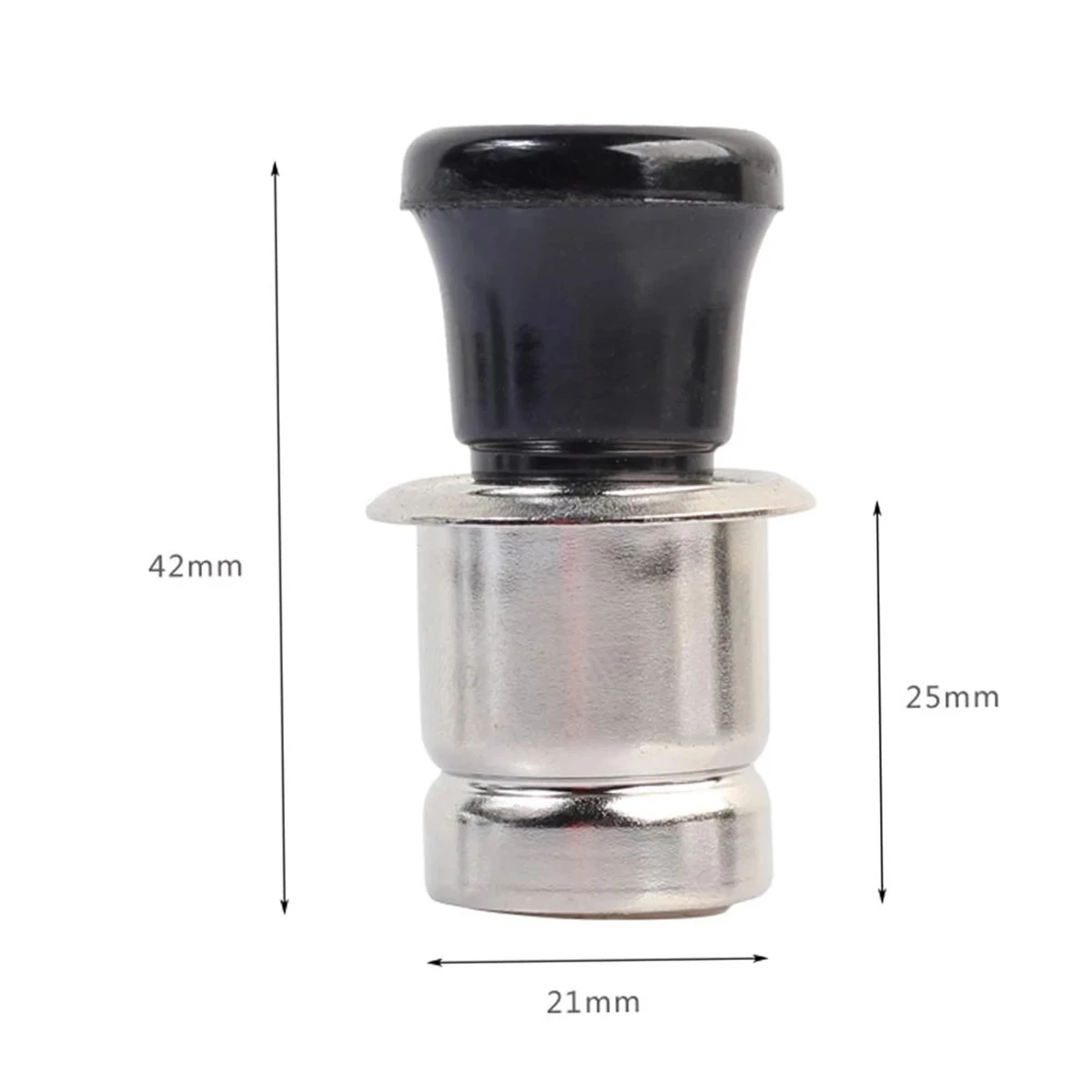 21mm Universal Car Cigarette Lighter Plug Power Adapter 12-24V for Auto Truck Motorcycle Power Socket