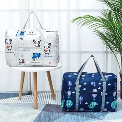 Nylon Opvouwbare Plunjezak Reizen Organizer Weekend Hand Zakken Draagbare Koffers Grote Reizen Kleding Opbergtas Vrouwen Tote