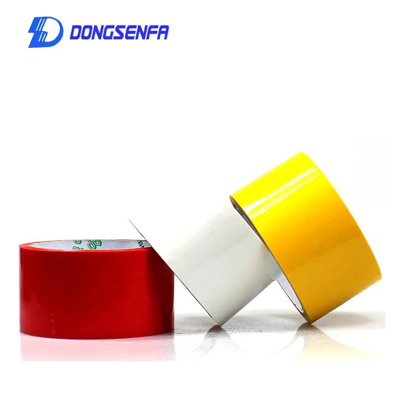 DONGSENFA 1 Roll 40M Sealing Color Tape Packaging Adhesive Tape  Packing Label Clear Carton Box Sealing Packaging Tape