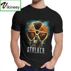 For Man Tee Shirt Stalker Shadow Good Cotton Summer O-neck Cartoon Design Short Sleeve Clothing