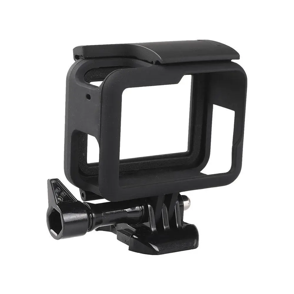Marco de protección estándar para Gopro Hero 5/6/7 +, funda protectora negra, montaje para accesorios de cámara Go Pro