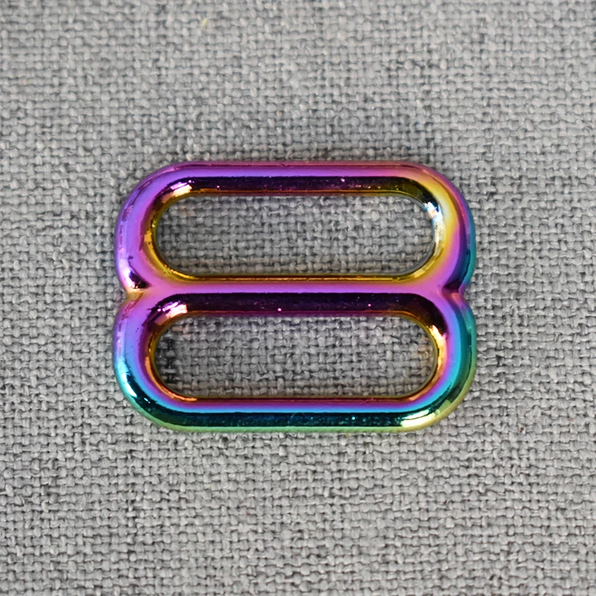 1 Pcs/Lot 20mm Colourful Metal Slides Wire-formed Roller Pin For Handbag Backpack Bag Dog Collar DIY Accessories