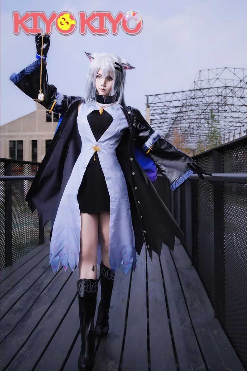 KIYO-KIYO Game Arknights Cosplay Lappland New Skin Cosplay Costume Halloween Costume