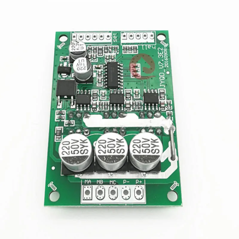 JYQD_V7.3E2 DC12V-36V 500W High Power Brushless Motor PWM Controller Driver Board Hall BLDC Driver Board