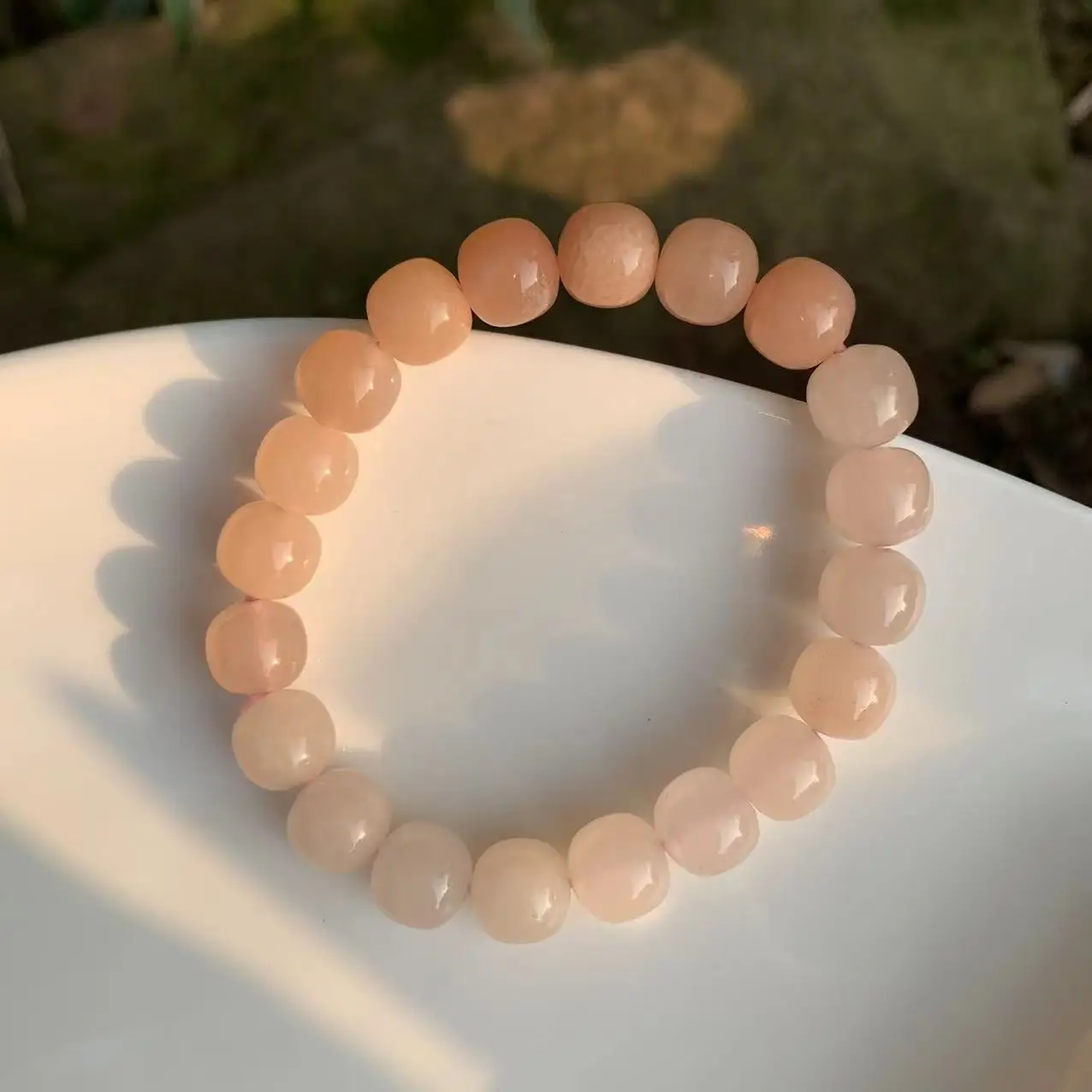 10*9MM  Natural Stone Golden Silk Jade Quartz Bracelet Genuine Woman Man Gemstone Jewelry Bracelets on hand