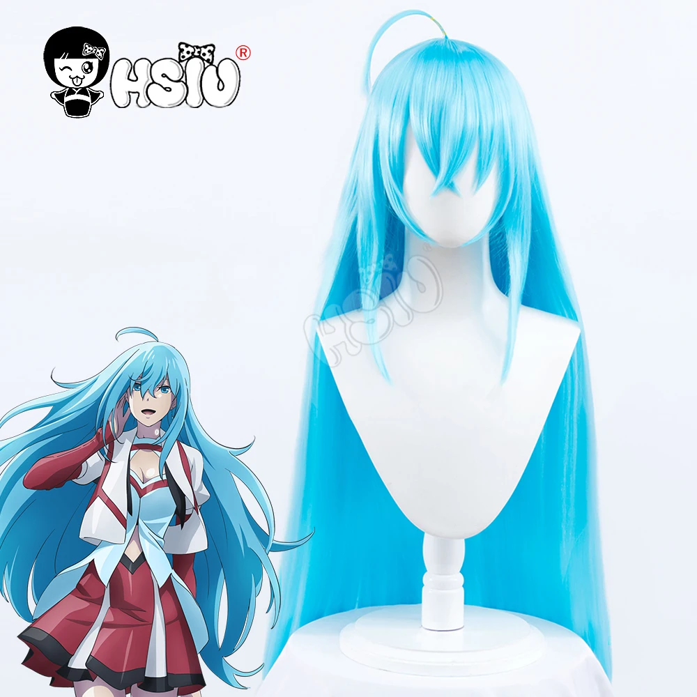 

Vivy cosplay wig Diva Anime vivy fluorite eye song Cosplay HSIU Sky blue long hair+Free brand wig Cap