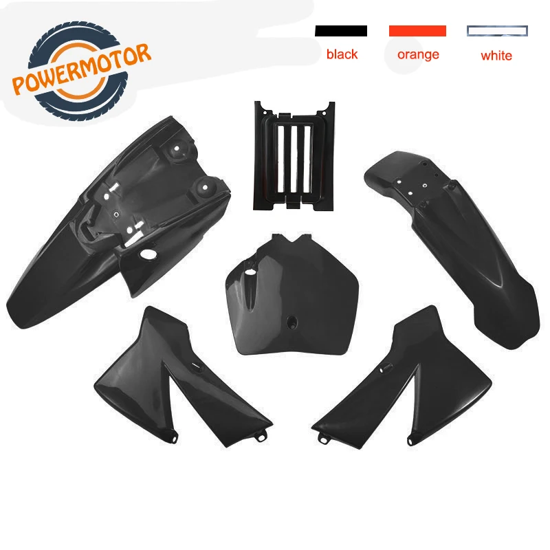

New 3 color Plastic Body Fender Kit For SX 50CC 50 50SX 50 Mini Adventure Junior Adventur 2003-2008 Dirt Bike Pit Bike