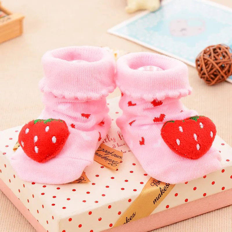 2020 Newborn Cotton Baby Socks Cute Cartoon Animal Slipper Cute Anti Slip Cotton Toddler Baby Socks Shoes 0-24 Month