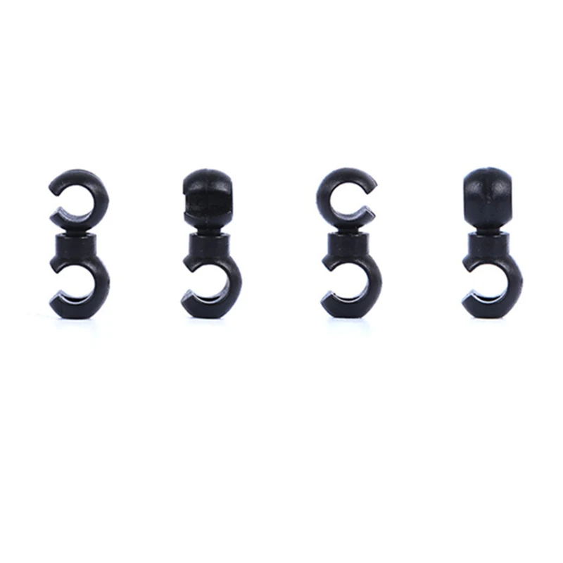 10pcs RISK Bike Shift Brake Cable Rotating Hose Housing Hooks S Buckles Clip Wire S-hook Housing Tidy Holder Guide Organizer