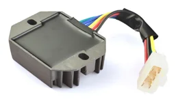 1 sets New Voltage Regulator Rectifier Motorcycle for Kubota & Grasshopper RS5101 RS5155 6 Wire Metal Ignition Motorcycle Black