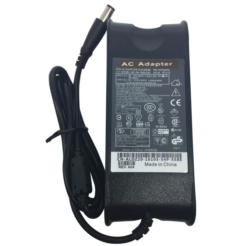 19.5V4.62 ac adapte ل dell امدادات الطاقة المحموله N1737 N3010