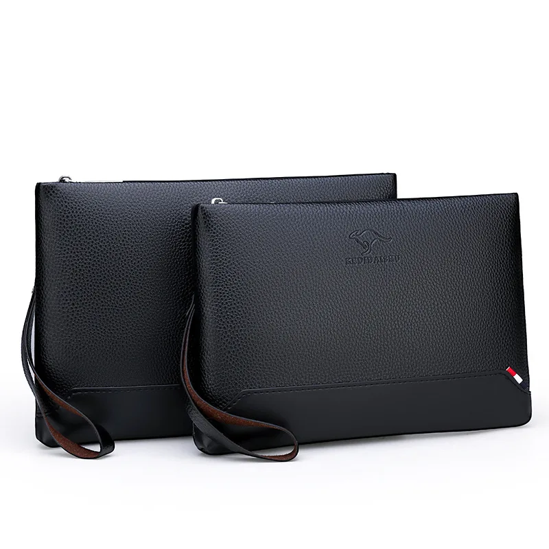 New Design Men's Day Clutch Soft Envelop Bag Big Capacity Handbag Messenger Bag Male Travel Bag Casual Tote