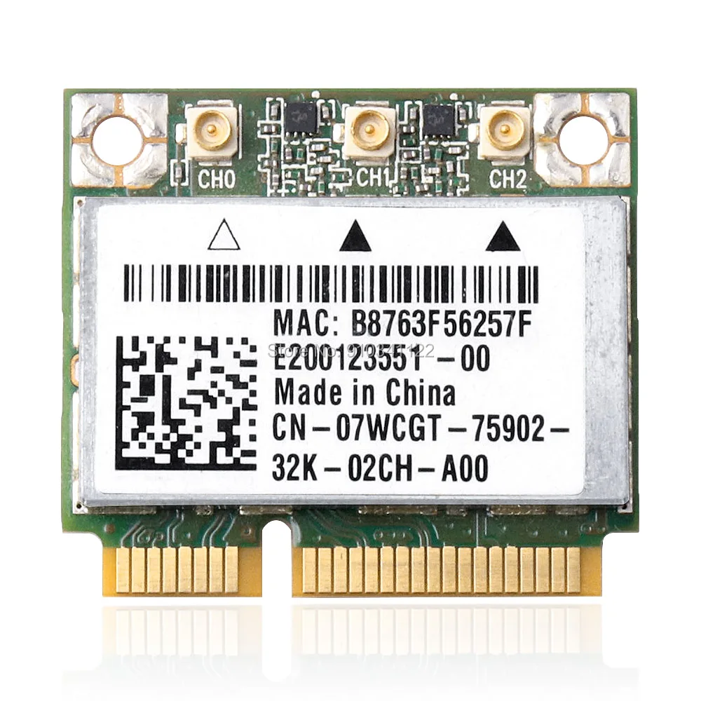 

Dual Band Bigfoot networks Killer 1103 7WCGT AR5BHB112 450mpbs WIFI CARD for Dell Alienware M14X M18X M14XR2 L322X 2720