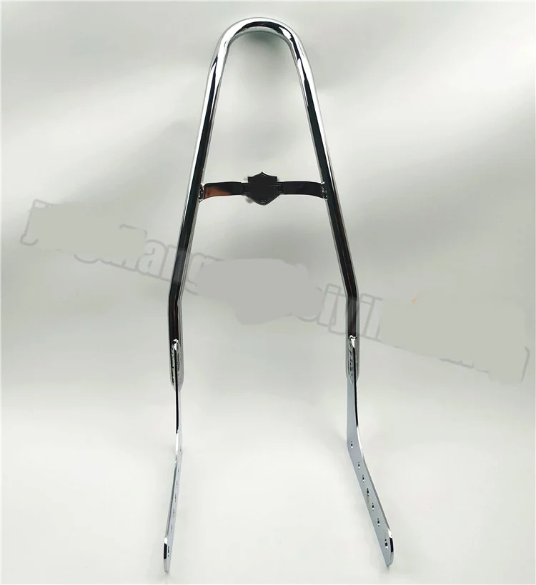 Backrest Passenger Sissy Bar Fit For Harley Davidson Softail Low Rider Fat Boy Street Bob Breakout 18-20  (Type B Chrome)