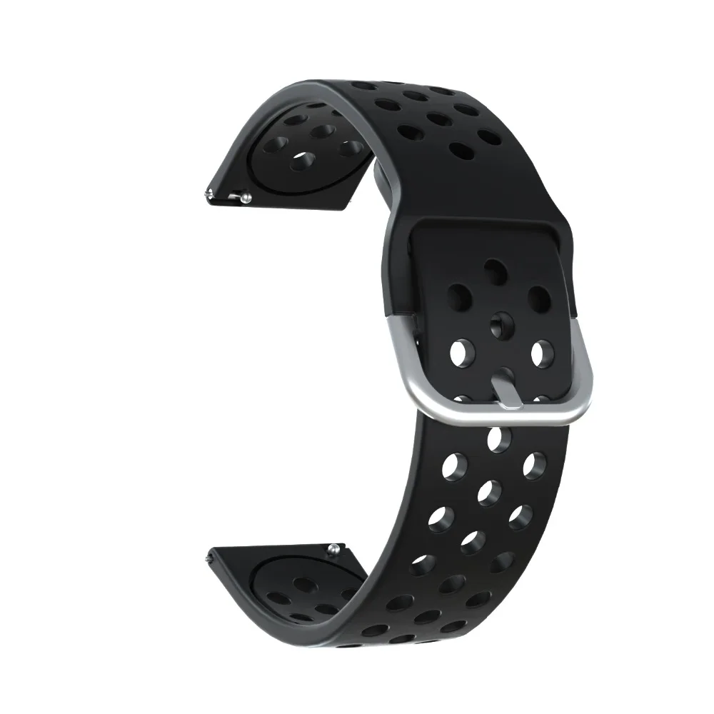 ซิลิโคนกีฬาสายคล้องคอสำหรับ HUAWEI WATCH GT 2 GT2 46 มม.22 มม.สายรัดข้อมือสำหรับ Huawei Honor magic Correa