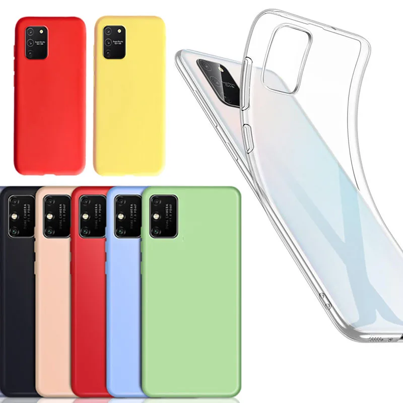 Silicone Case For Samsung Galaxy M31S M31 A31 Transparent Cover Clear Man Women Boy Protective Soft Skin For Samsung M31S Case