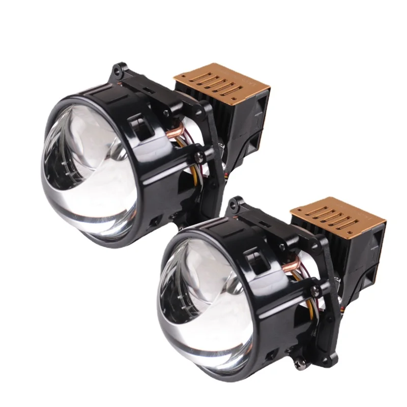 

2PC 3Inch 62W 5500k Auto Bi LED&Laser Projector Lens Headlight LK2S LED Lenses For Car Light accessories Auto Lighting