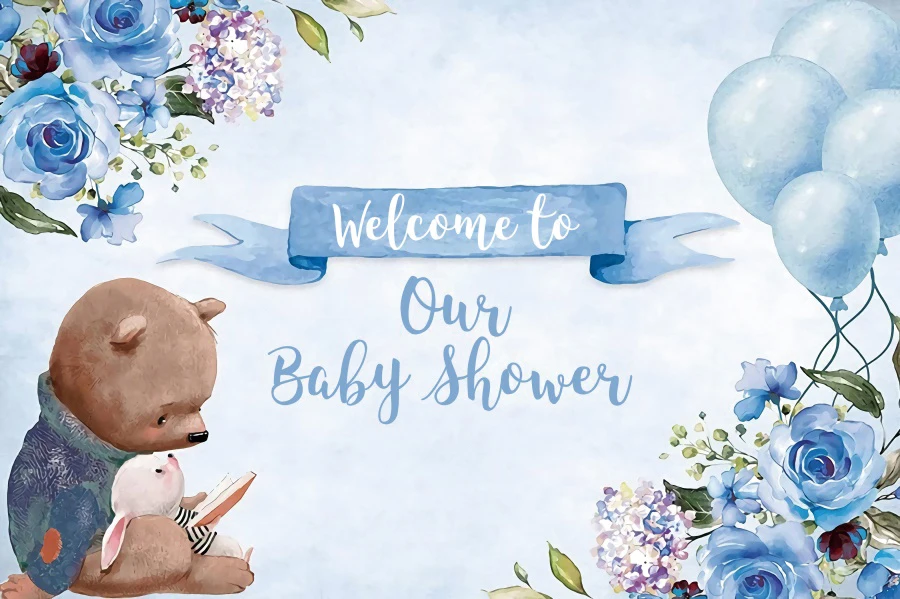 Laeacco الكرتون المائية الحيوانات البرية سفاري حفلة الفينيل خلفيات للتصوير الفوتوغرافي استحمام الطفل مخصص خلفية استوديو الصور