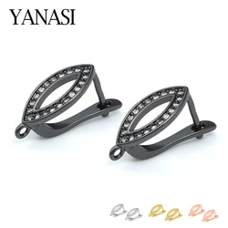 Fashion Evil Eye Earrings Hooks DIY Earrings Clasps Hooks for Woman Handmade Jewelry Making Accessories