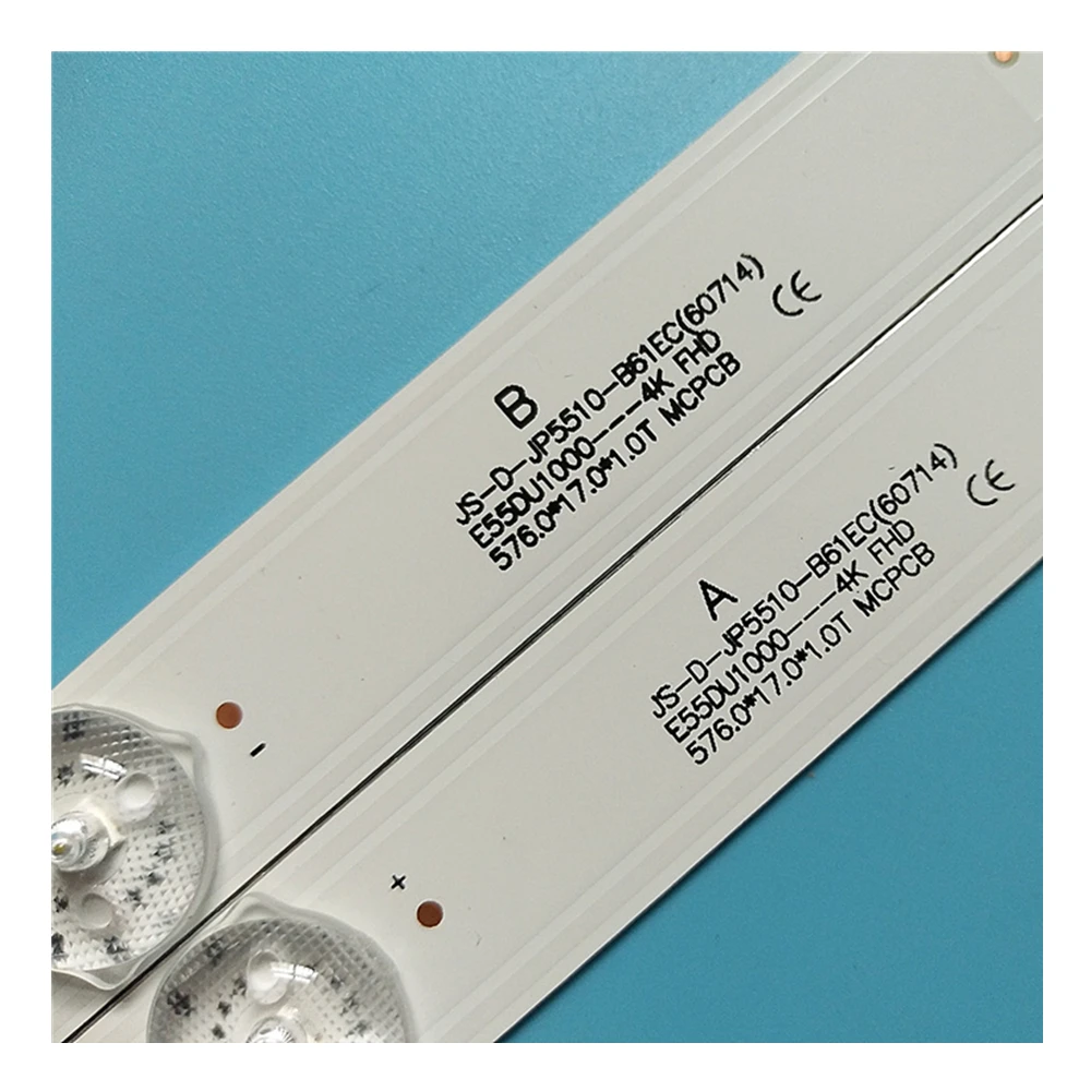 45PCS * LED Backlight Strip 6 LED JS-D-JP5510-B61EC E55DU1000