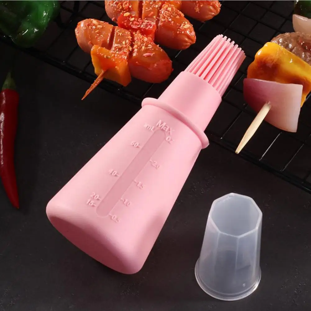 3 PCS Silicone Oil Brush Baking Brushes Liquid Oil Pen Cake Butter Bread Pastry Brush BBQ Utensil Safety Basting Brush