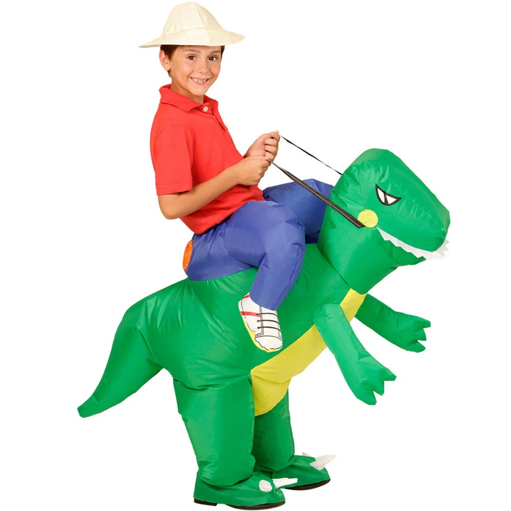 JYZCOS T-Rex Bơm Hơi Khủng Long Trang Phục Hóa Trang Halloween Dành Cho Trẻ Em Người Lớn Cosplay Lạ Mắt Trang Phục Purim Carnival Trang Phục