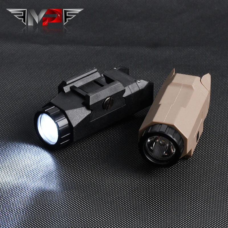 

WADSN Wml-g2 Apl tactical flashlights Picatinny Rail Glock G17 G18 G19 Outdoor Hunting Airsoft 400 Lumens LED Light