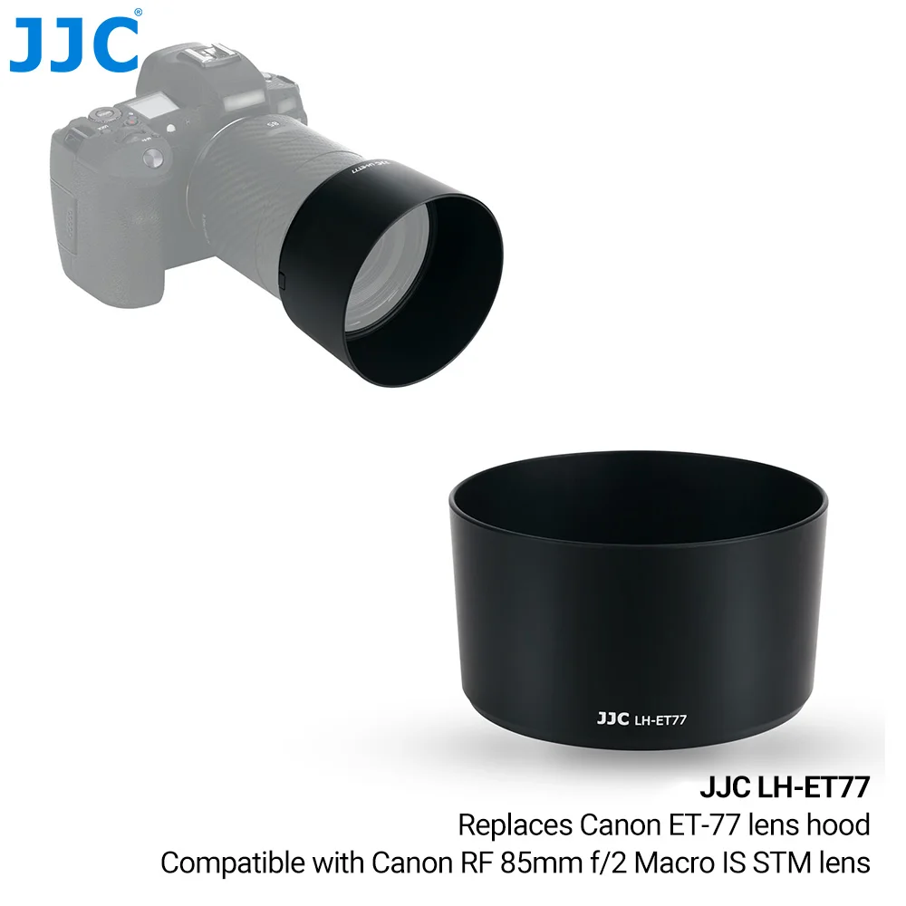 Jjc Omkeerbare Rf Mount Zonnekap Voor Canon Rf Lens Voor Canon Eos R Rp R3 R5 R6 R7 R10 camera Accessoires EW-65C ES-65B ET-74B