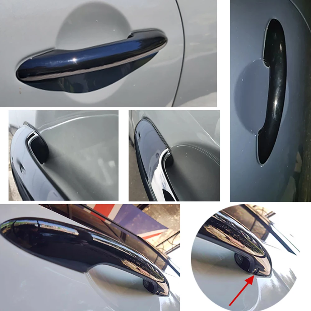 

4Pcs Gloss Black Door Handle Cover For Mini for Cooper JCW F55 F54 Clubman F60 Countryman Exterior Trim Car-Styling Accessories