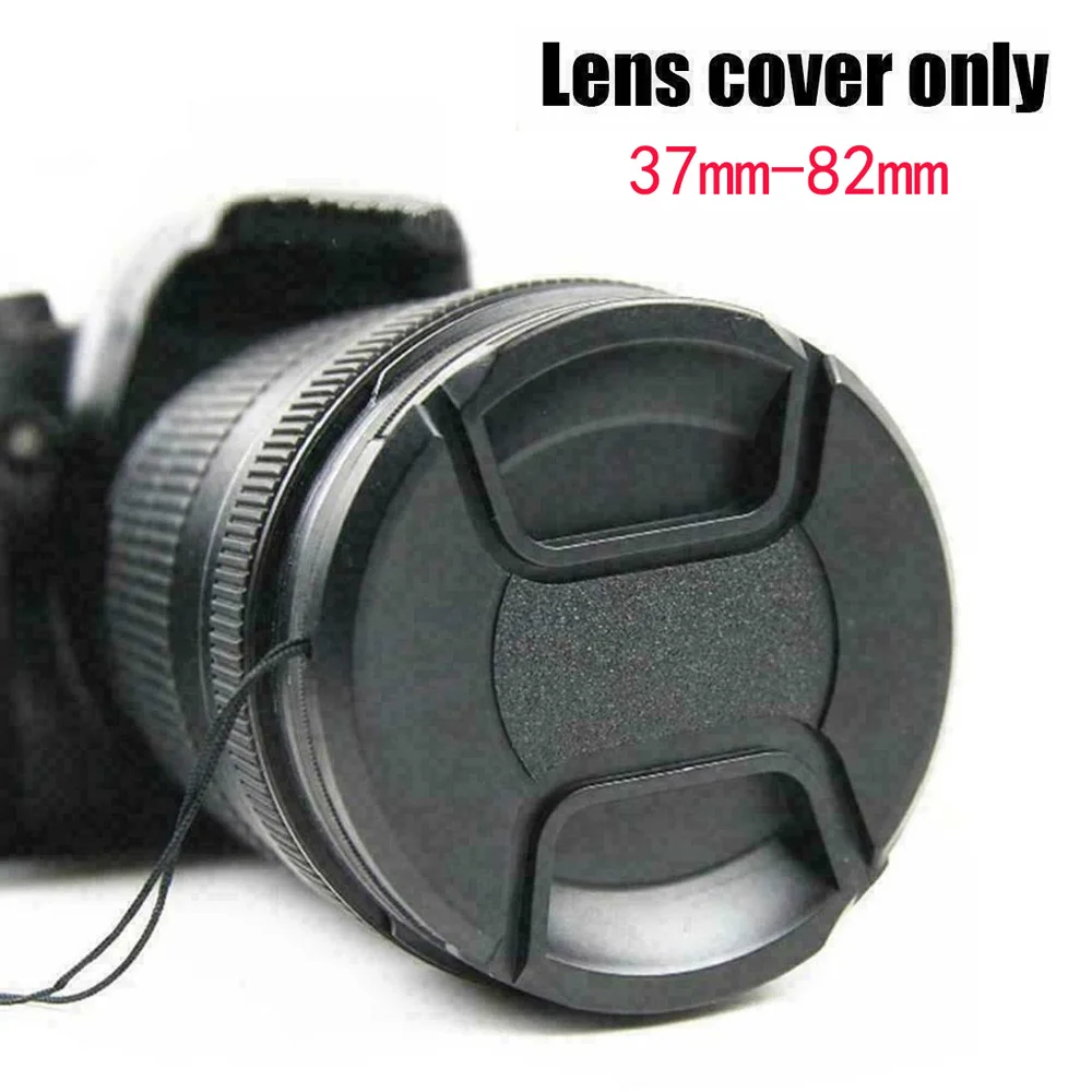 37 40.5 43 46 49 52 55 58 62 67 72 77 82Cap Holder Camera Lens Cap Cover Protector For Canon Leica Nikon Sony Olypums Fuji Lumix