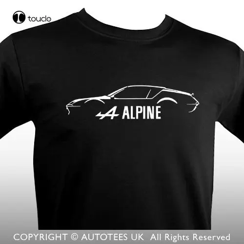 New Fashion Summer Tee Shirt France Alpine A310 V6 Inspired Classic Car T-Shirt Cotton T-Shirt Custom Aldult Teen Unisex Unisex