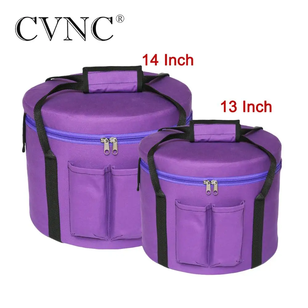 

CVNC 13" 14" 2pcs Canvas Carrier Bags for 8-14" Crystal Singing Bowls