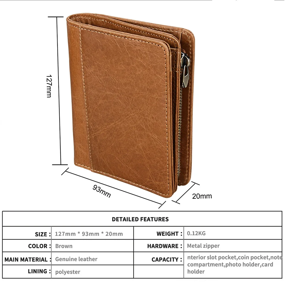 Men Name Engraving Short Wallets Casual Fashion Genuine Leather Male Zipper Purses Coin ID Card Holder Pocket Wallets For Men